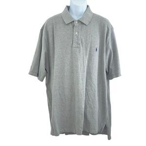 Polo Ralph Lauren Polo T Shirt Short Sleeve Small Pony Gray Super Soft 2XLT Tall